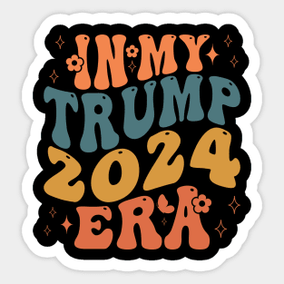 In My Trump 2024 Era Sticker